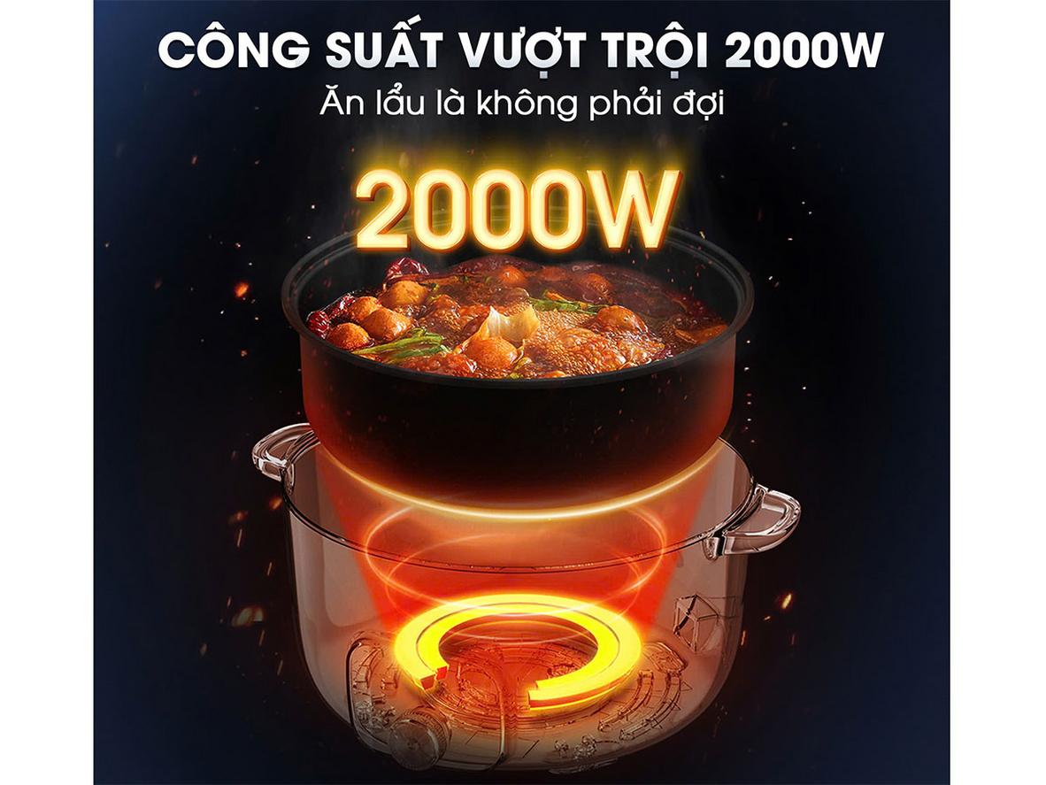 Tổng quan Nồi lẩu hấp đa năng 2 tầng Kalite KL568-S - 11 lít