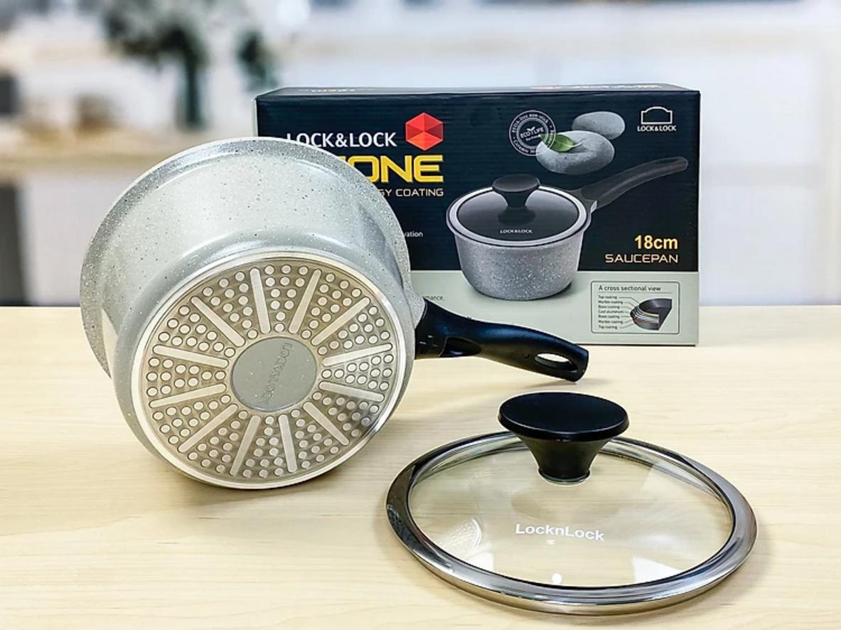 Tổng quan Nồi Lock&Lock Stone 18cm LCA6181D-IH
