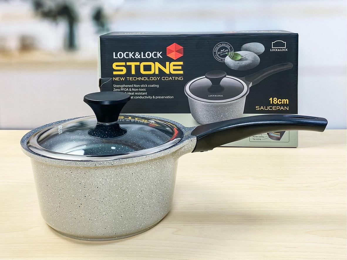 Tổng quan Nồi Lock&Lock Stone 18cm LCA6181D-IH