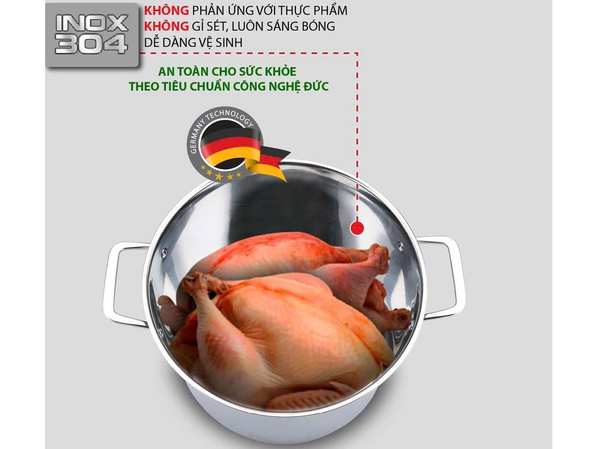 Tổng quan Nồi luộc gà 30cm Creen CR-S30