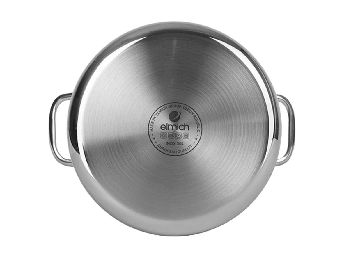 Tổng quan Nồi luộc gà inox 3 lớp đáy liền Elmich Trimax Classic 2410OL