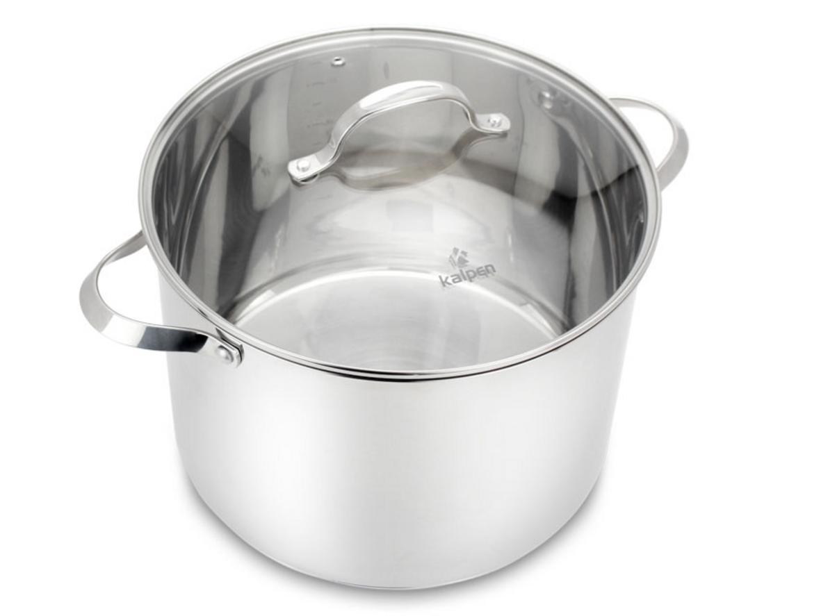 Tổng quan Nồi luộc gà inox 304 5 đáy Kalpen Lermat L30 (15.5 lít)