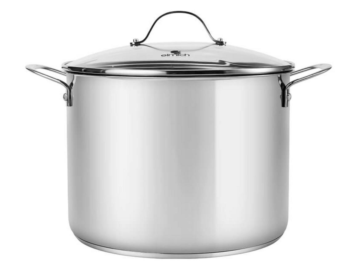 Tổng quan Nồi luộc gà inox 304 Elmich EL-2525IN30 - 30cm