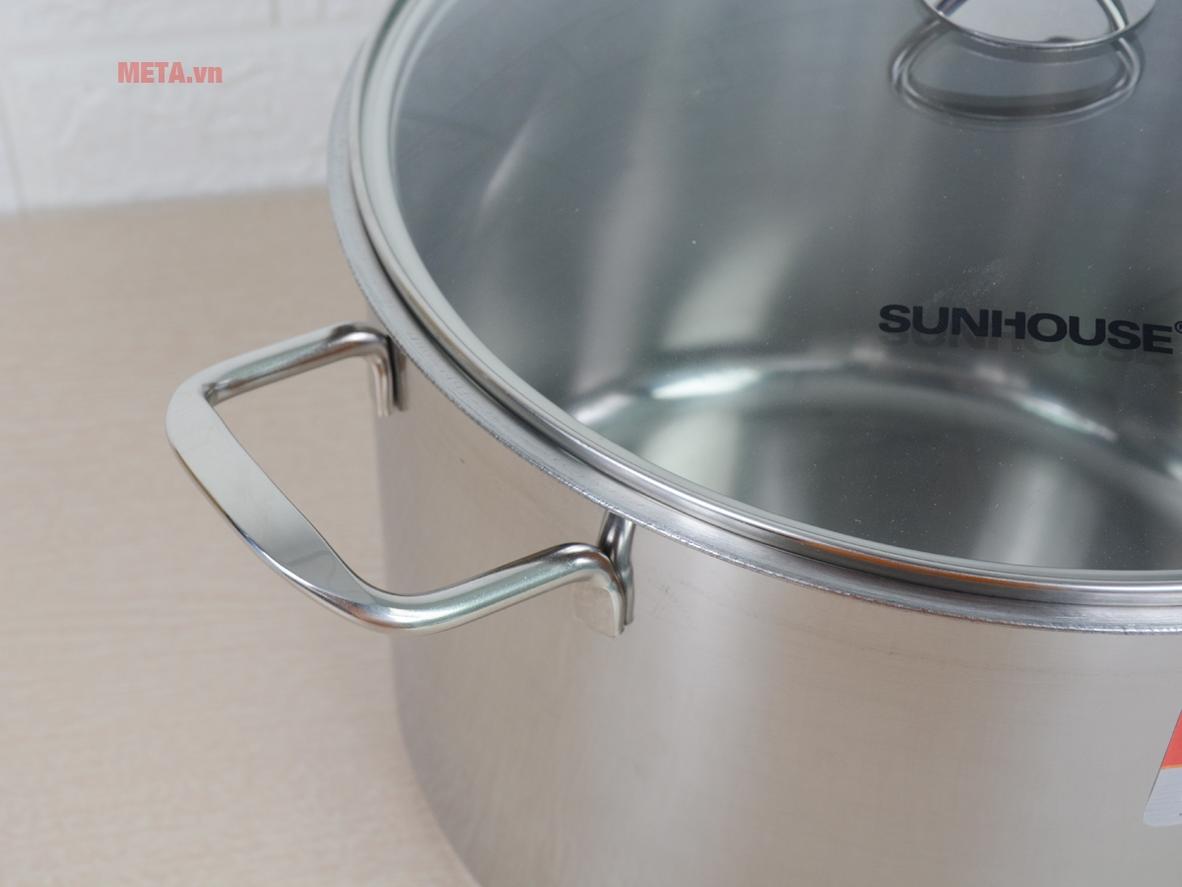 Tổng quan Nồi luộc gà inox đáy từ Sunhouse SH28LG
