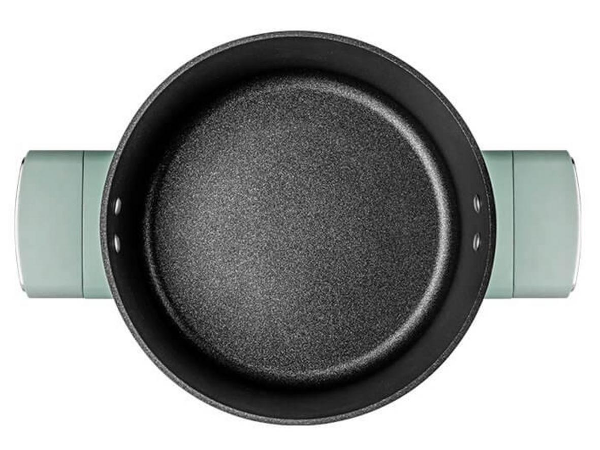 Đáy Full induction bắt từ cao, phù hợp với bếp từ
