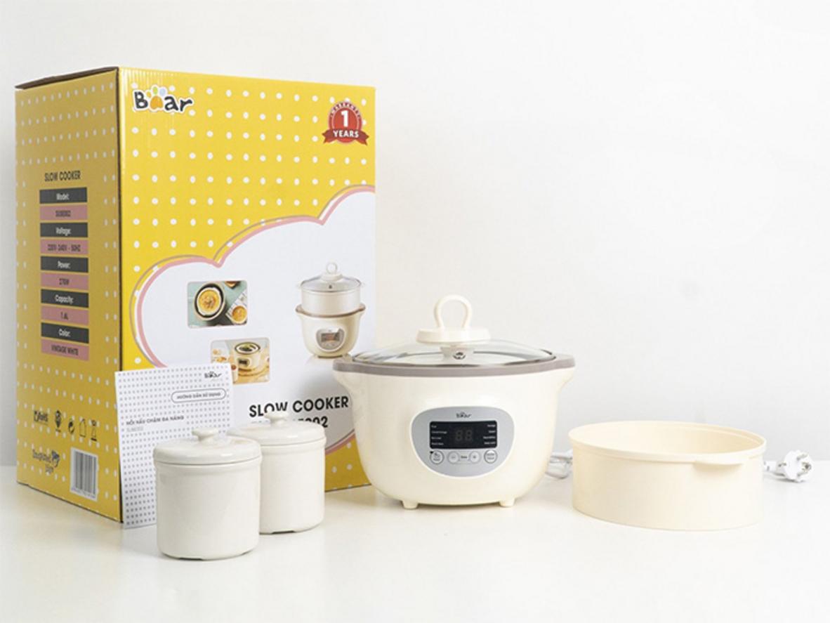 Tổng quan Nồi nấu chậm Bear SUBE002 1.6 lít