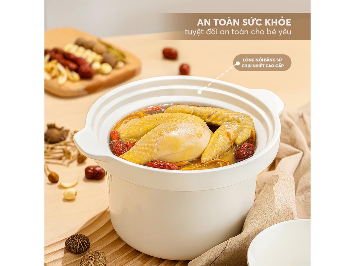 Tổng quan Nồi nấu chậm điện tử 1.5 lít Elmich SCE8534
