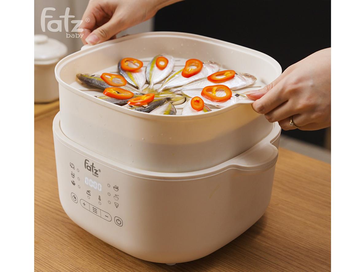 Tổng quan Nồi nấu chậm hấp hầm đa năng 8 trong 1 Stew 7 - FB9131TL