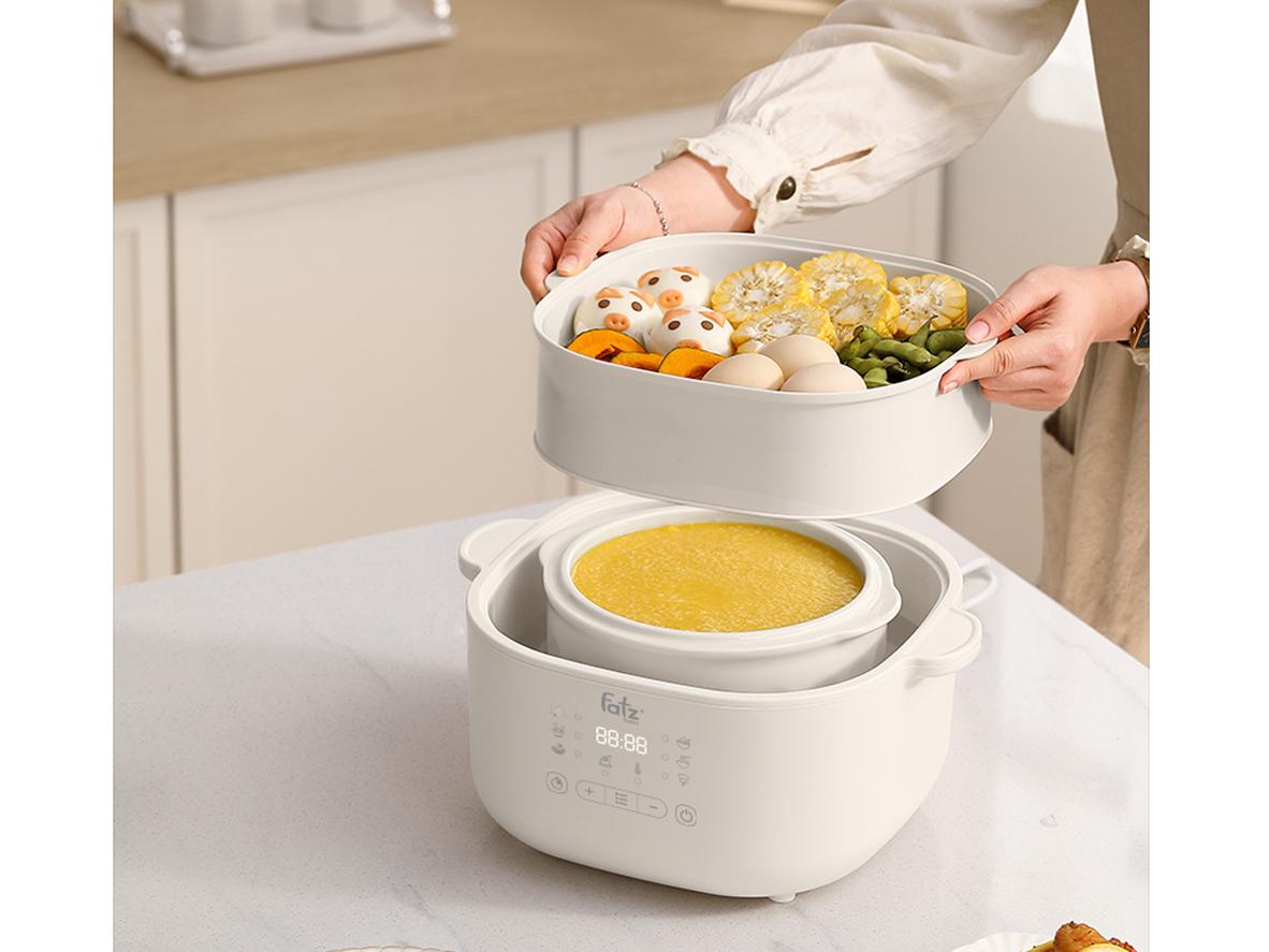 Tổng quan Nồi nấu chậm hấp hầm đa năng 8 trong 1 Stew 7 - FB9131TL