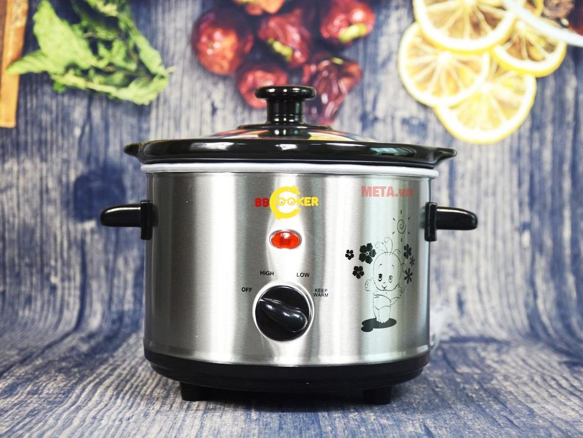 Tổng quan Nồi nấu cháo chậm BBcooker BS15 (1,5 lít)