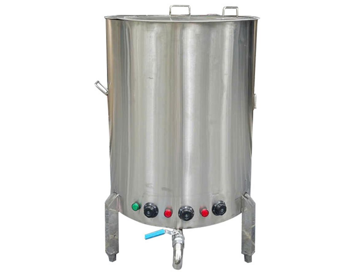 Tổng quan Nồi nấu cháo công nghiệp 100 lít NC100 (Công nghệ dầu dẫn nhiệt)
