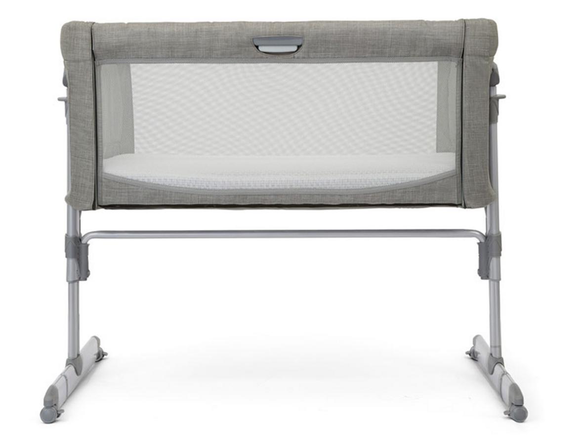 Tổng quan Nôi ngủ cạnh giường Joie Roomie Glide Foggy Gray