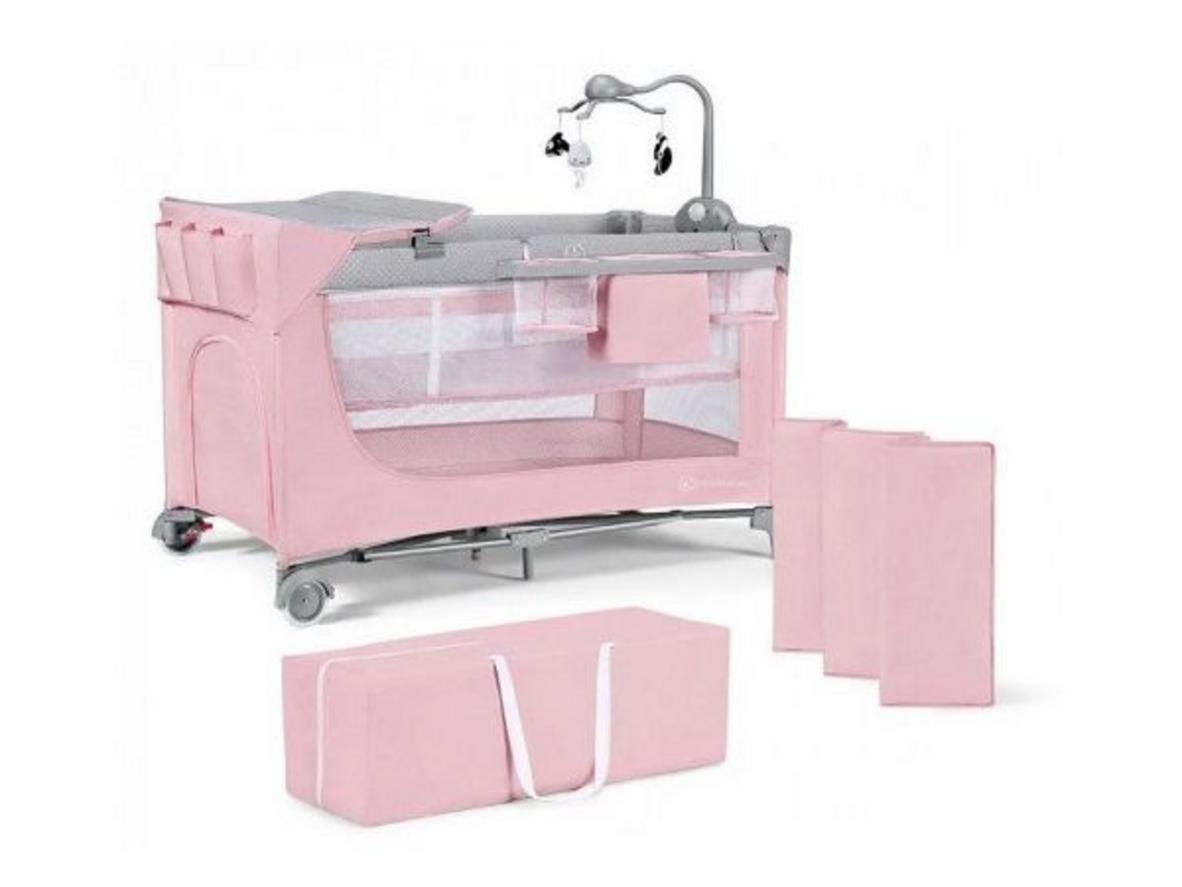 Tổng quan Nôi ngủ cho bé Kinderkraft Leody (KK.LEODY-W.ACCE) có đồ chơi treo nôi