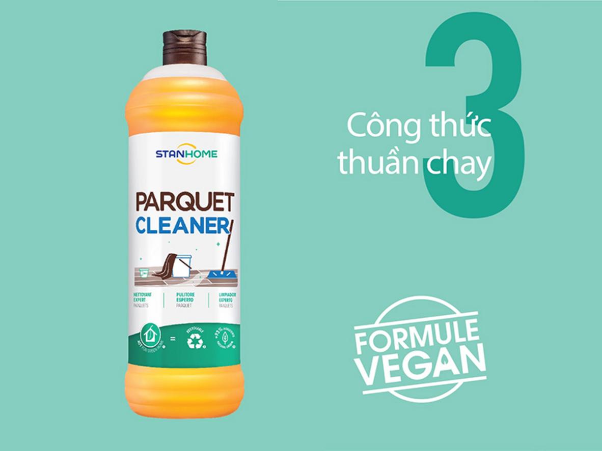 Tổng quan Nước lau sàn gỗ Stanhome Parquet Cleaner 1000ml