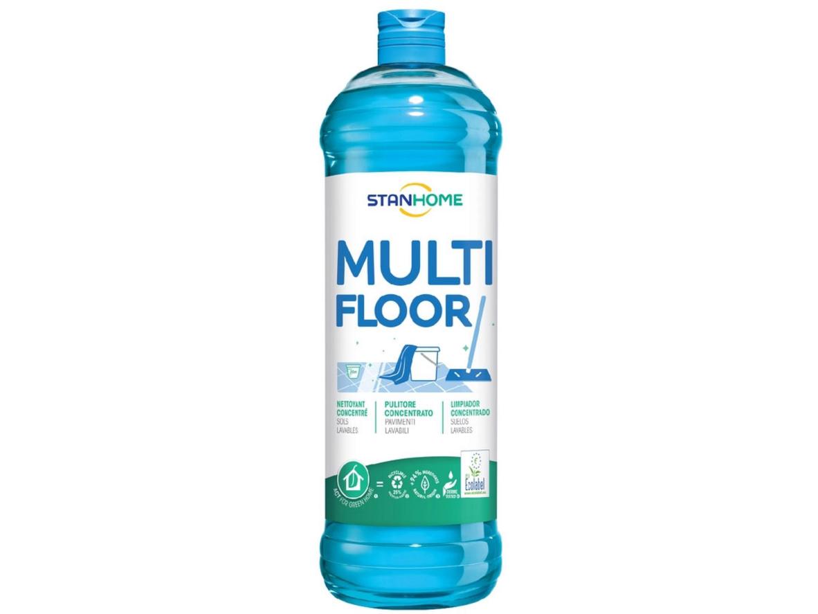 Tổng quan Nước lau sàn Stanhome Multi Floor Ecolabel 1.000ml hương cam, bưởi, bạc hà