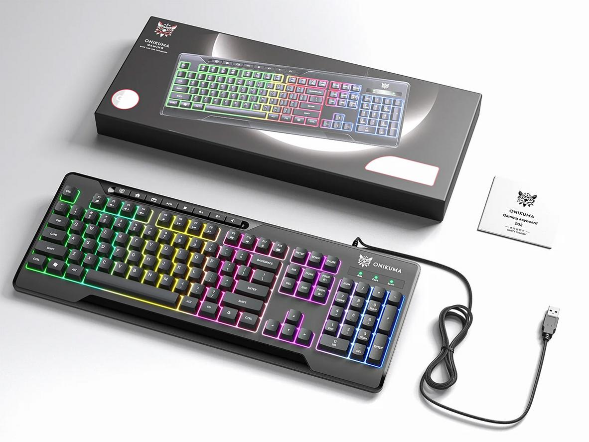 Demo hiệu ứng RGB của Onikuma G32