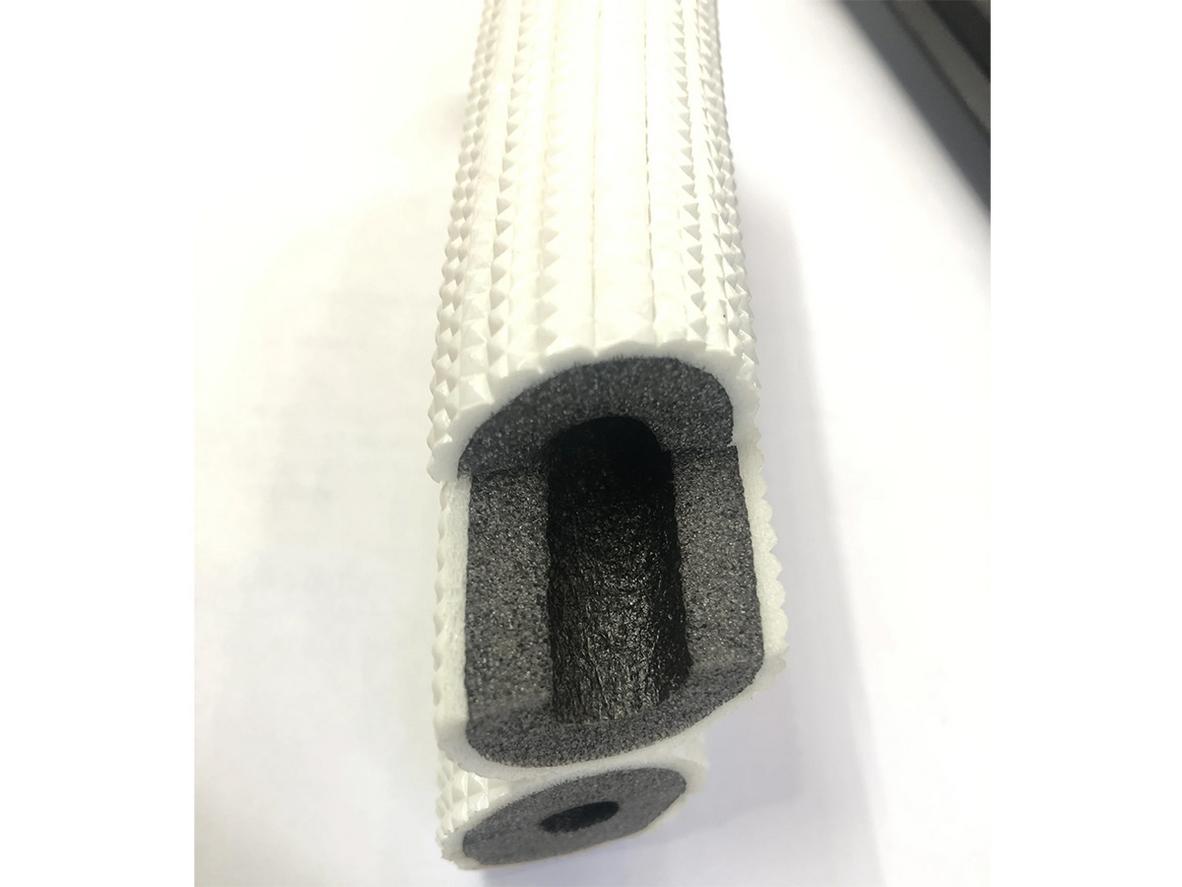 Mặt cắt PE Foam ô kín - ngăn đọng sương, cách nhiệt