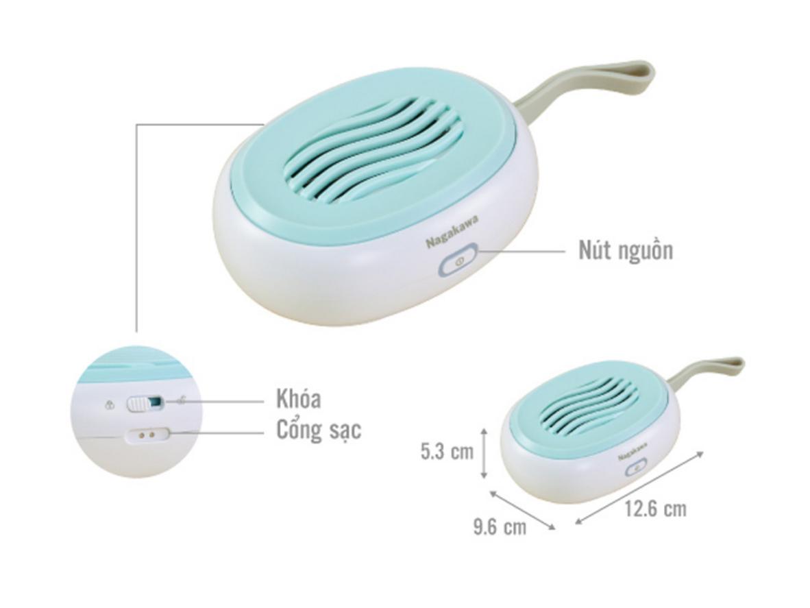 Pin 2000mAh: sử dụng nhiều lần sau 1 lần sạc