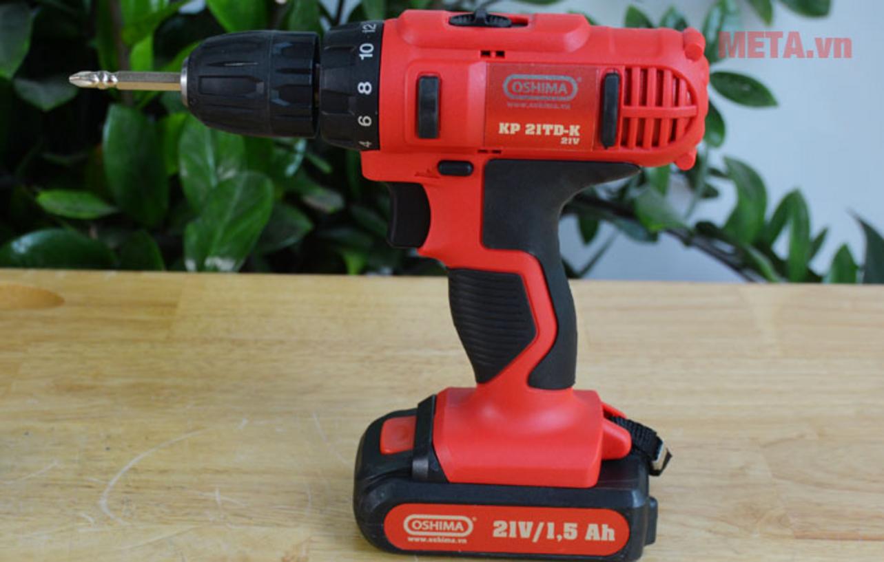 Bộ 2 pin 21V 1.5Ah đi kèm