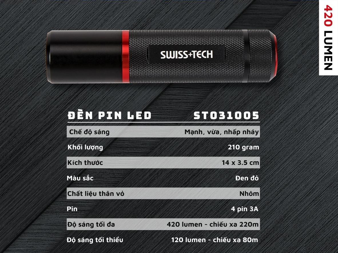 Sử dụng 4 pin AAA — thời lượng ~9 giờ