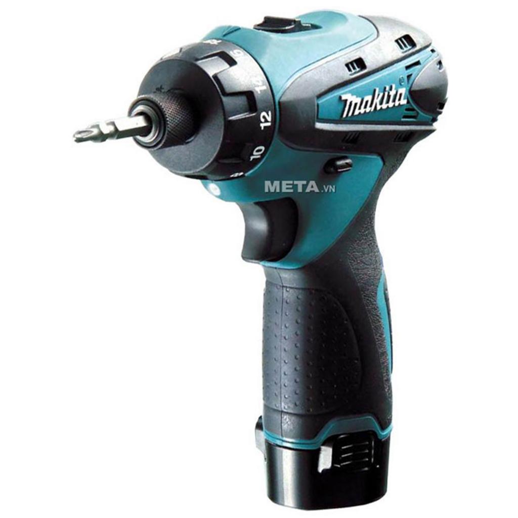 Bộ 2 pin Li-ion 10.8V kèm sạc — làm việc liên tục