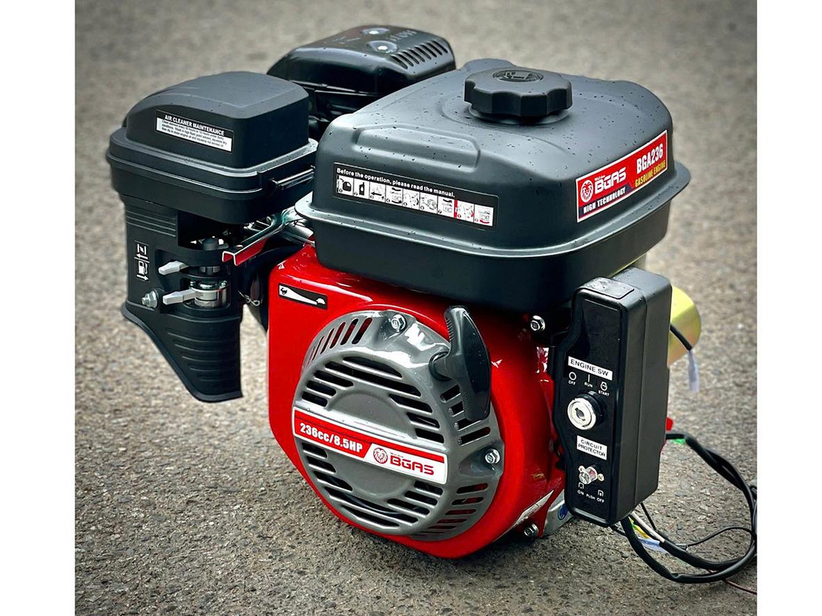 Dung tích 236cc & Piston 72x58mm tăng mô-men xoắn