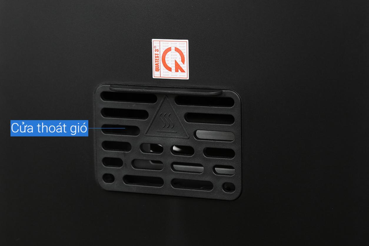 Công nghệ Rapid Air 360° giúp thực phẩm chín đều, giòn ít dầu.