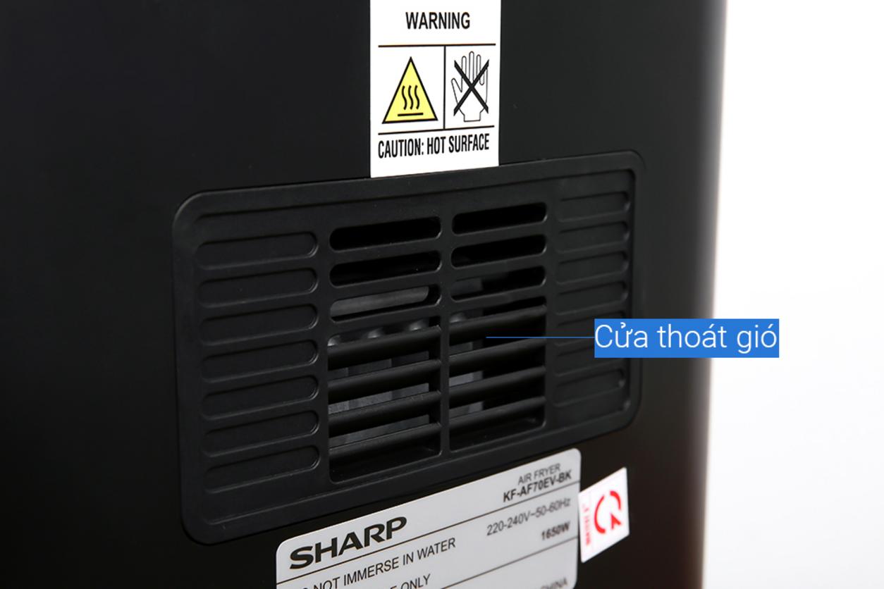 Công nghệ Rapid Air giảm mỡ, giữ độ giòn.