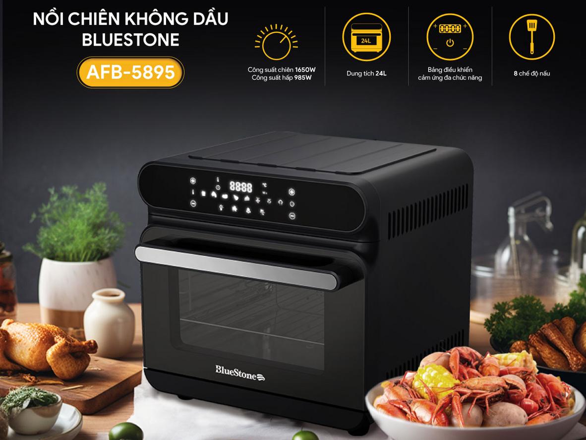 Rapid Air + Steam Active: Giòn ngoài, mềm trong