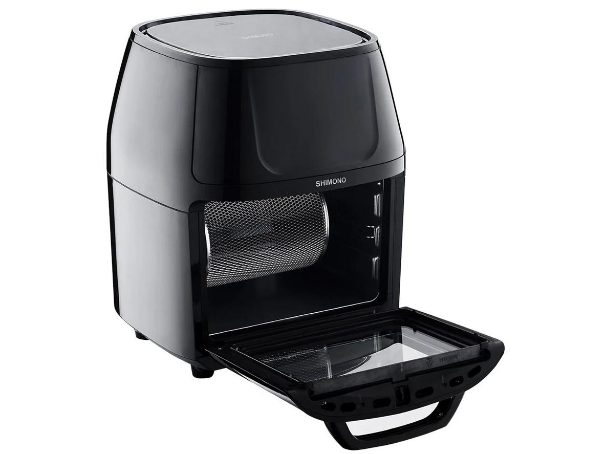 Công nghệ Rapid Air: luồng khí nóng 360° cho thức ăn giòn đều.