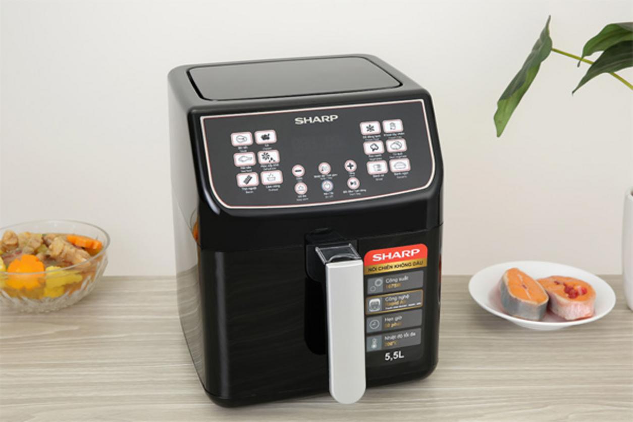 Công nghệ Rapid Hot Air giúp chín đều, giảm dầu mỡ