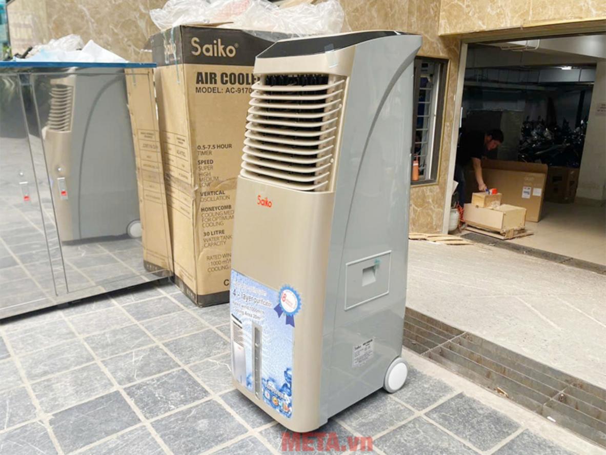 Lưu lượng gió 1000 m3/h cho không gian ~20m²