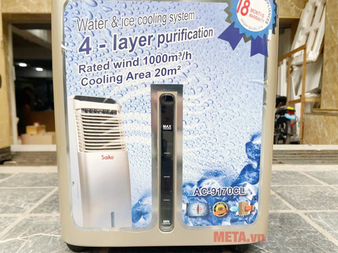 Lõi mô tơ dây đồng và vận hành êm