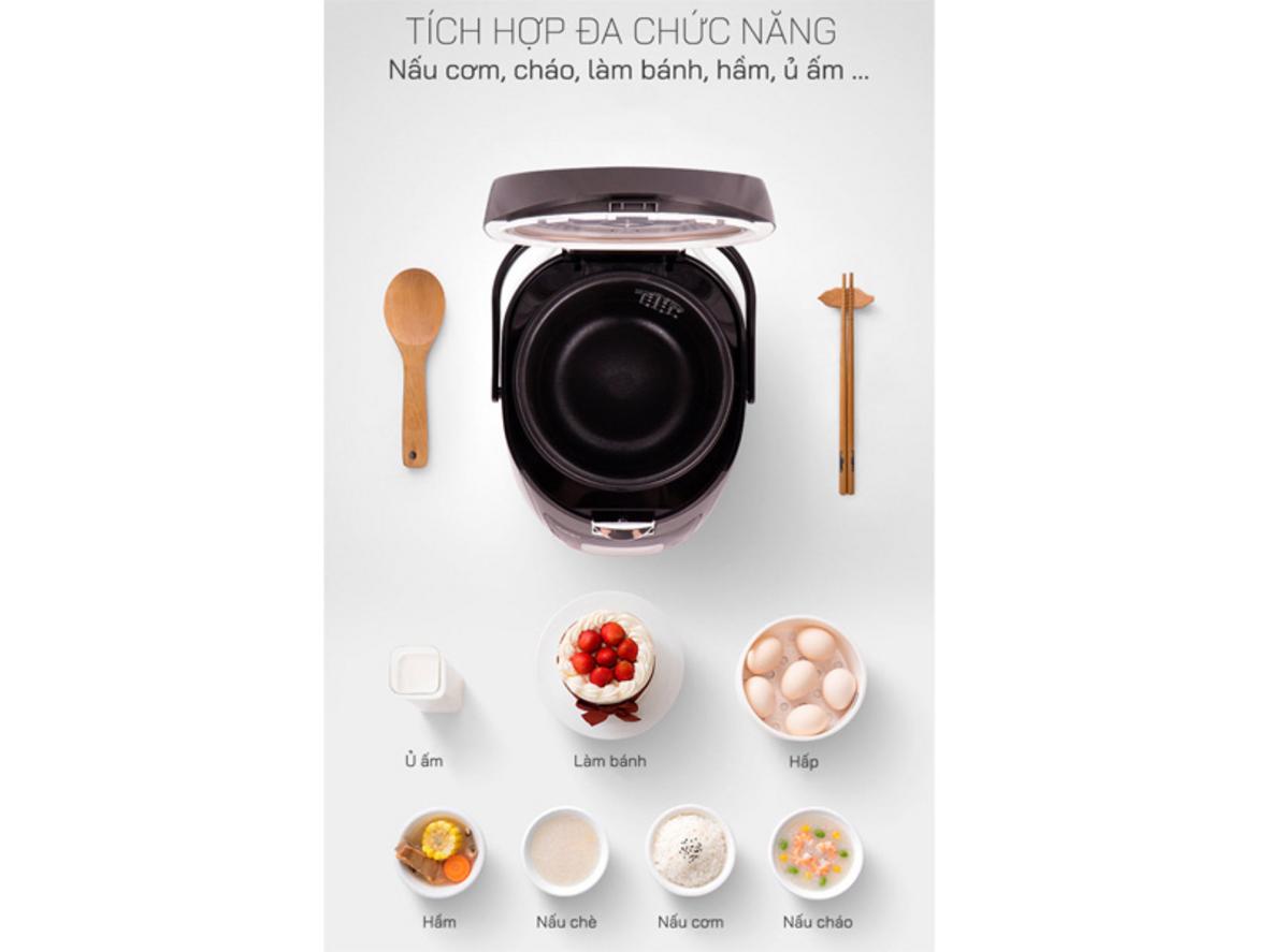 12 chương trình nấu đa năng