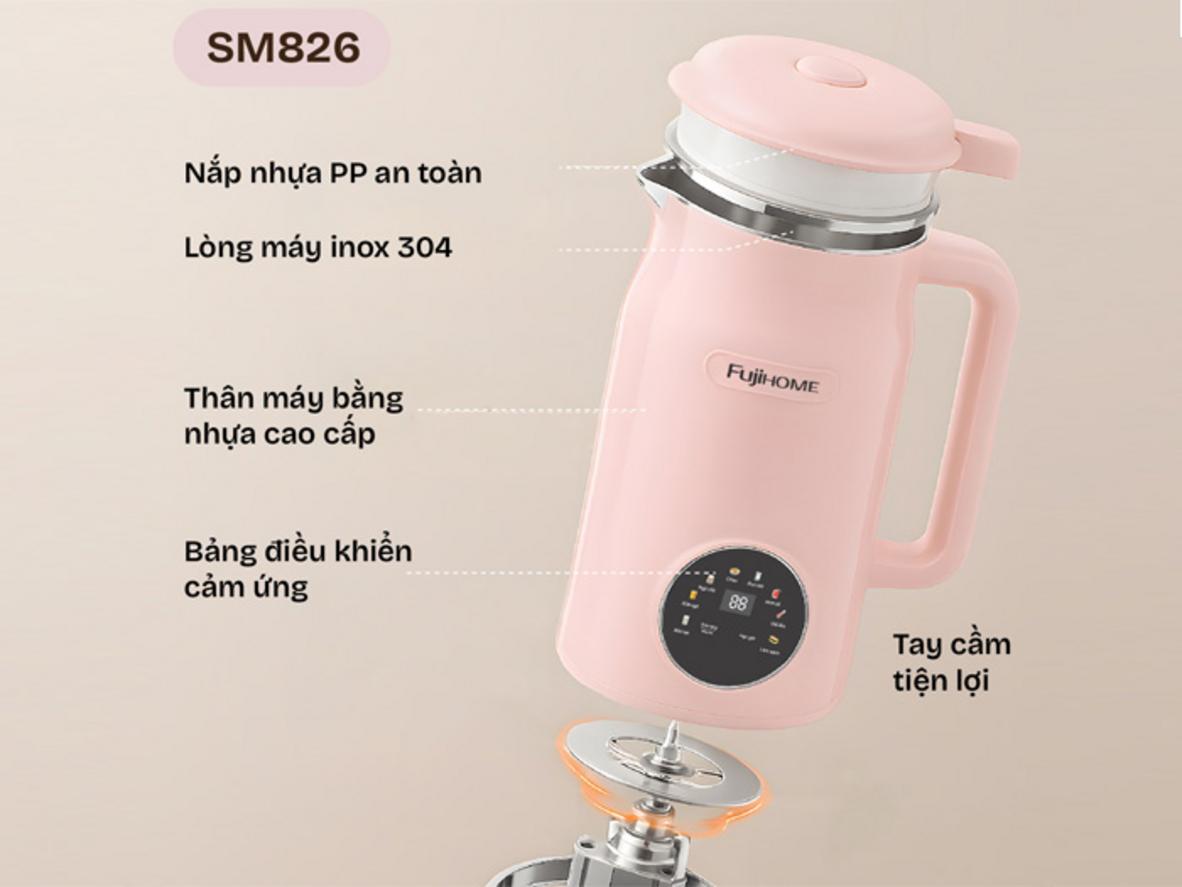 Lưỡi dao Inox 304 8 cánh và tốc độ 20.000 vòng/phút