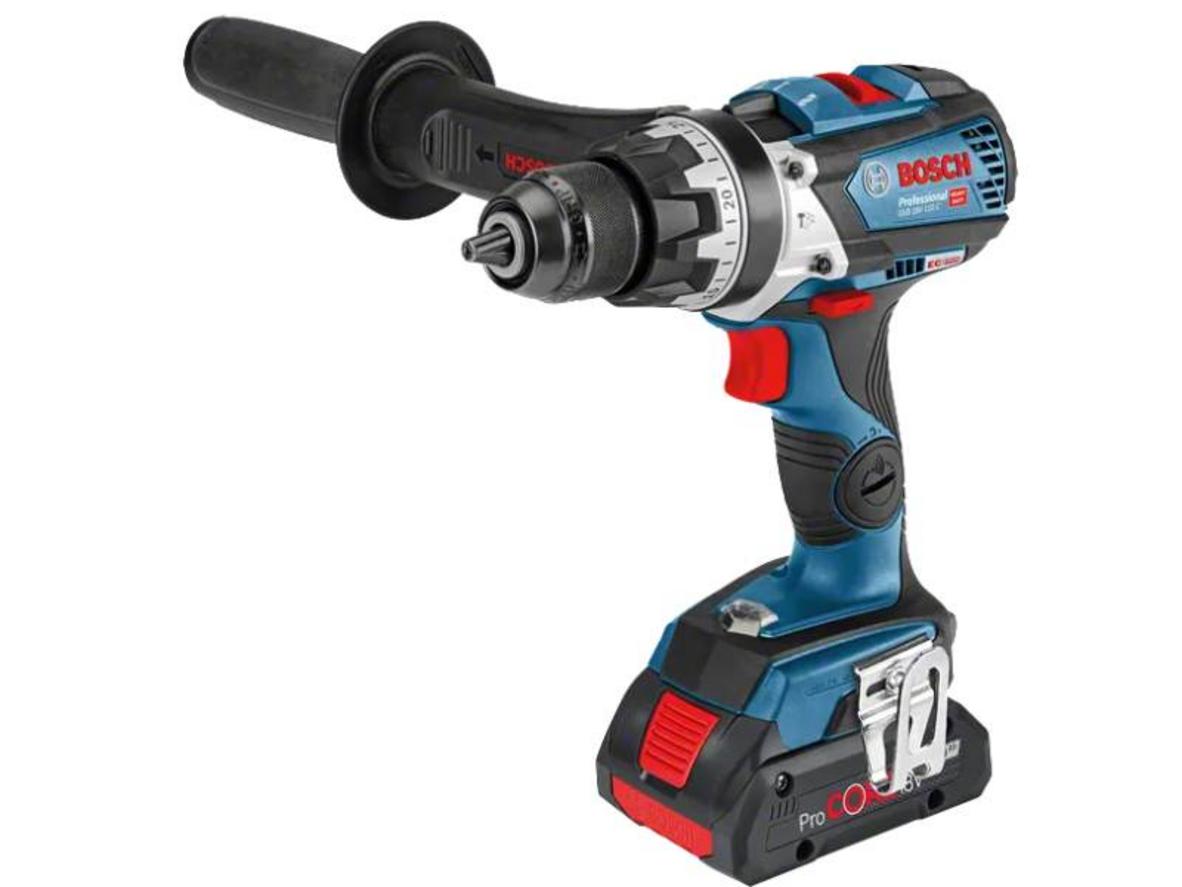 Mô-men xoắn 110 Nm — khoan vật liệu cứng dễ dàng.