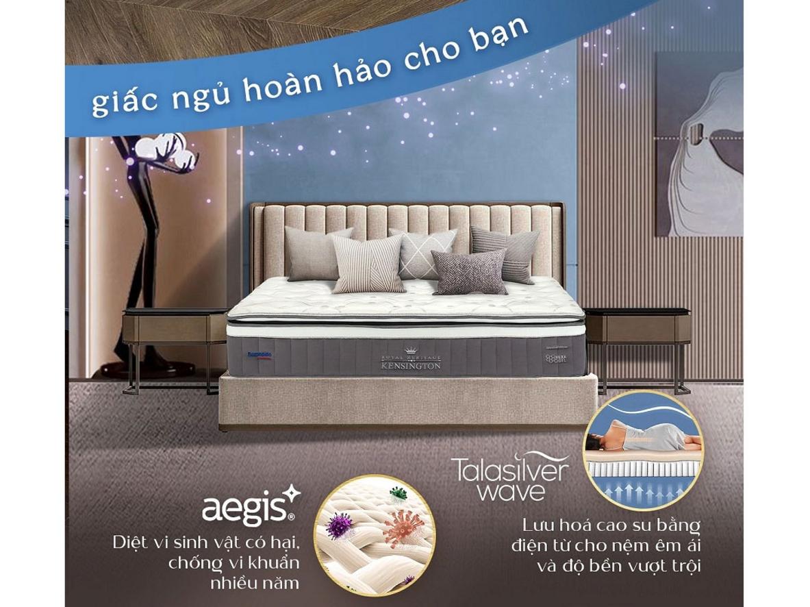 Lớp cao su Talasilver Wave — thoáng khí & kháng khuẩn