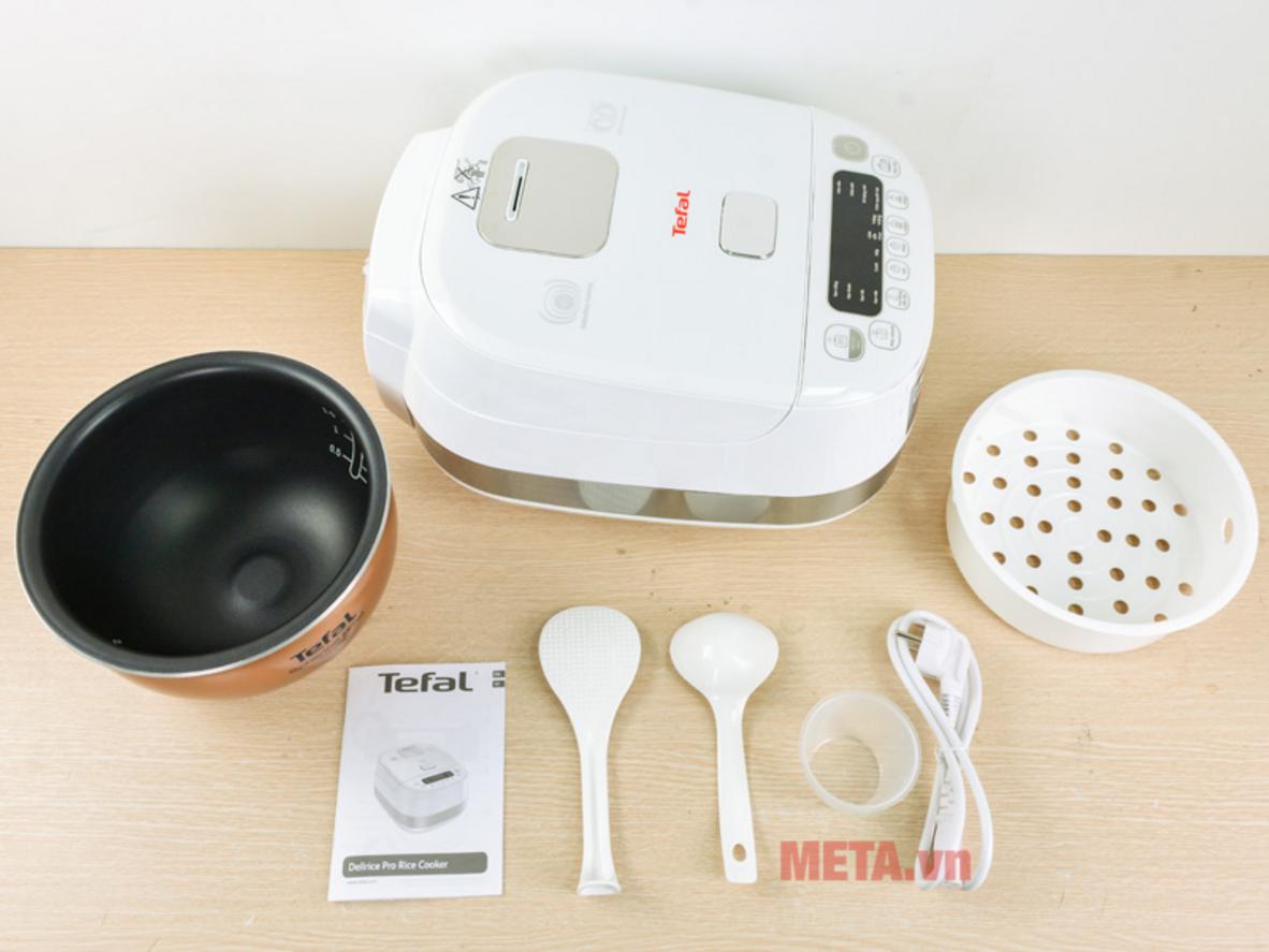 Minh hoạ công nghệ nấu IH trên Tefal RK808168