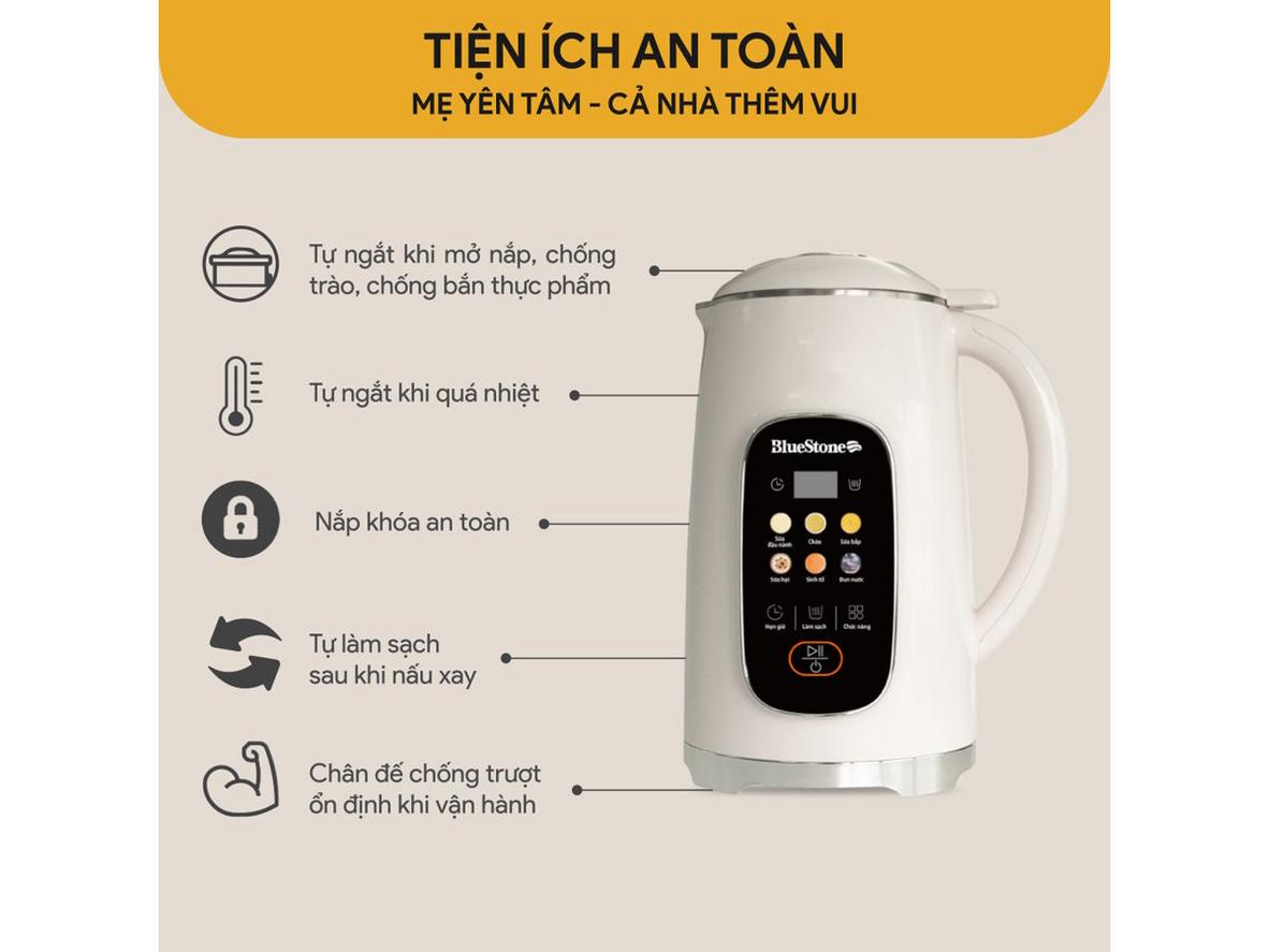 Thân bình 2 lớp và cơ chế an toàn