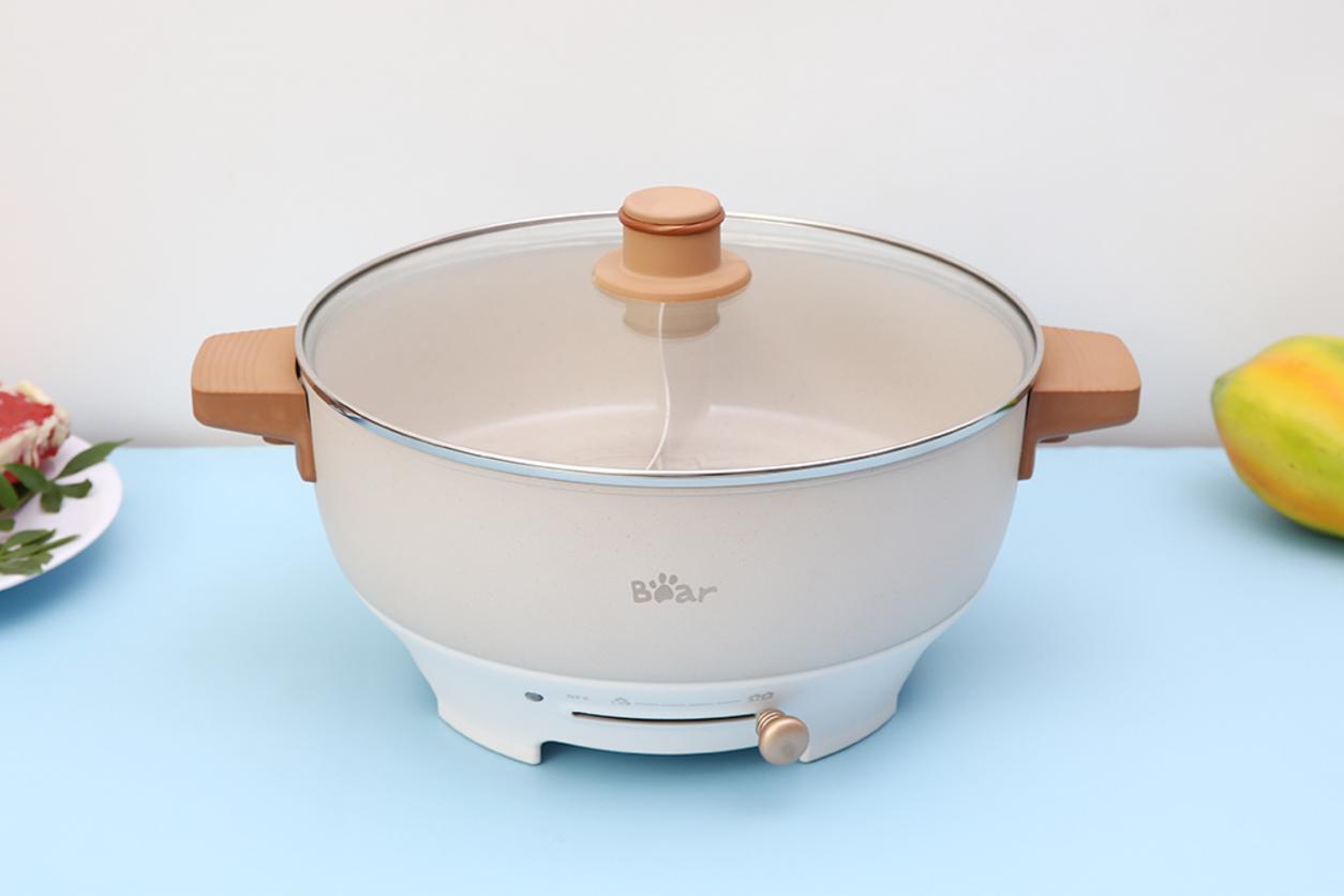 Thiết kế 2 ngăn — nấu 2 vị cùng lúc