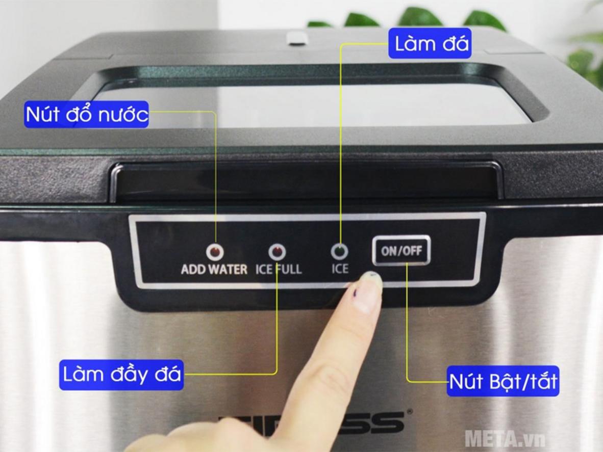 Kích thước gọn, vỏ kim loại bền
