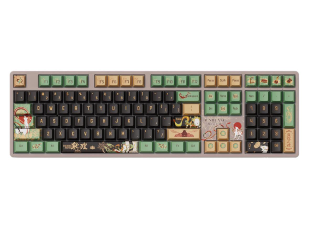 Keycap PBT Dye‑Sub Dunhuang, chống mòn và giữ màu