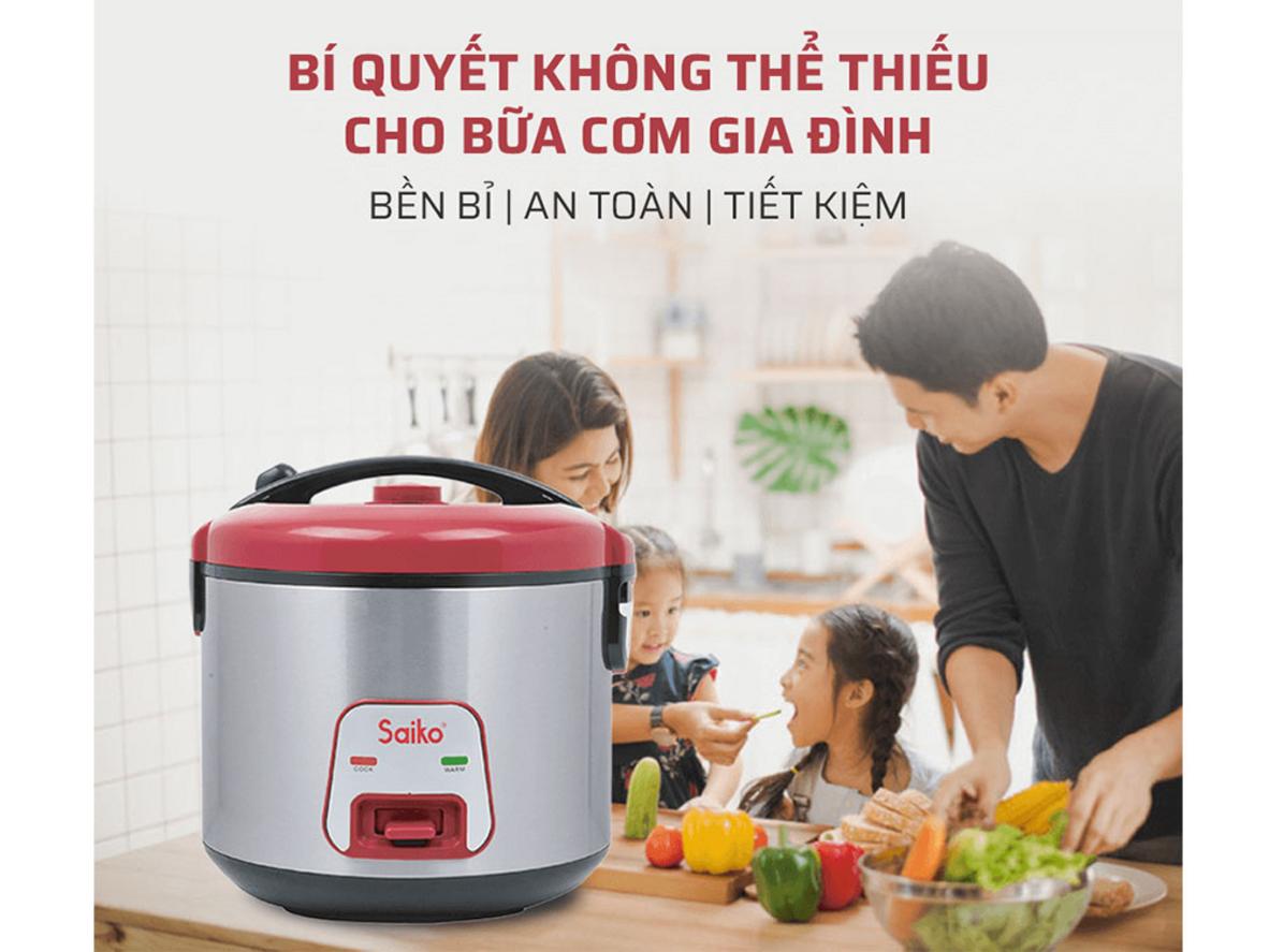 Thiết kế nắp gài, vỏ inox và xửng hấp