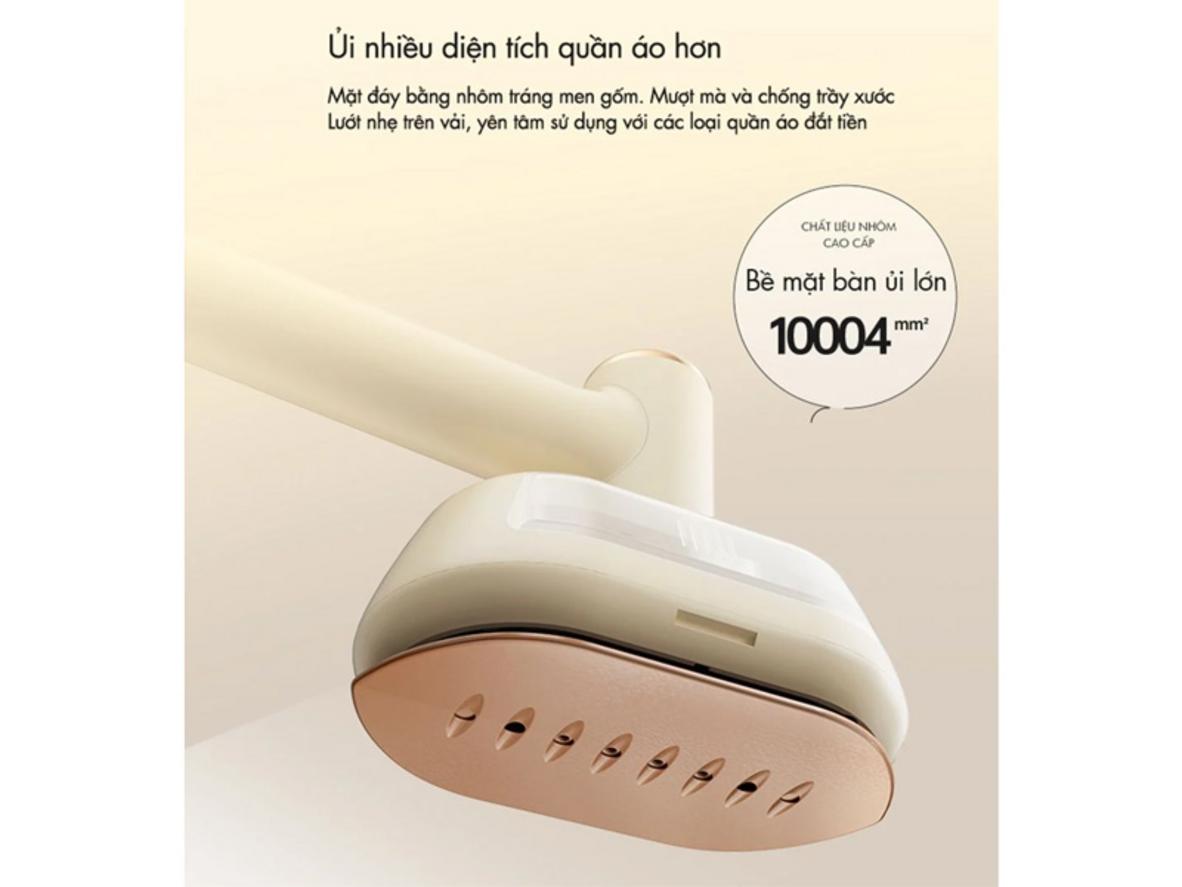 Nhỏ gọn, linh hoạt và an toàn cho mọi loại vải.