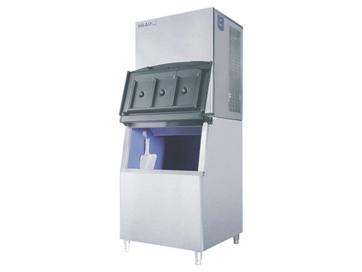 Thùng chứa lớn 280kg — phù hợp cho ca cao điểm.