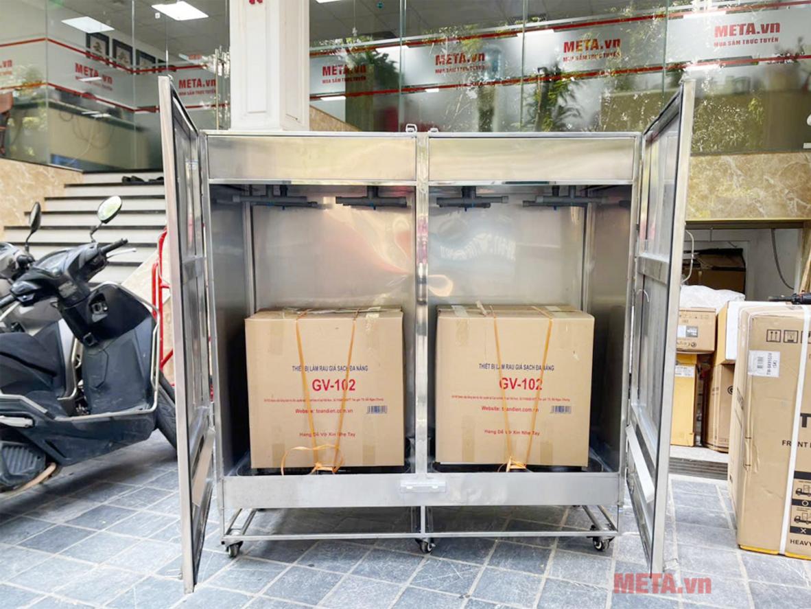 Tiêu thụ điện ~10kW/tháng và nước ~800 lít/ngày