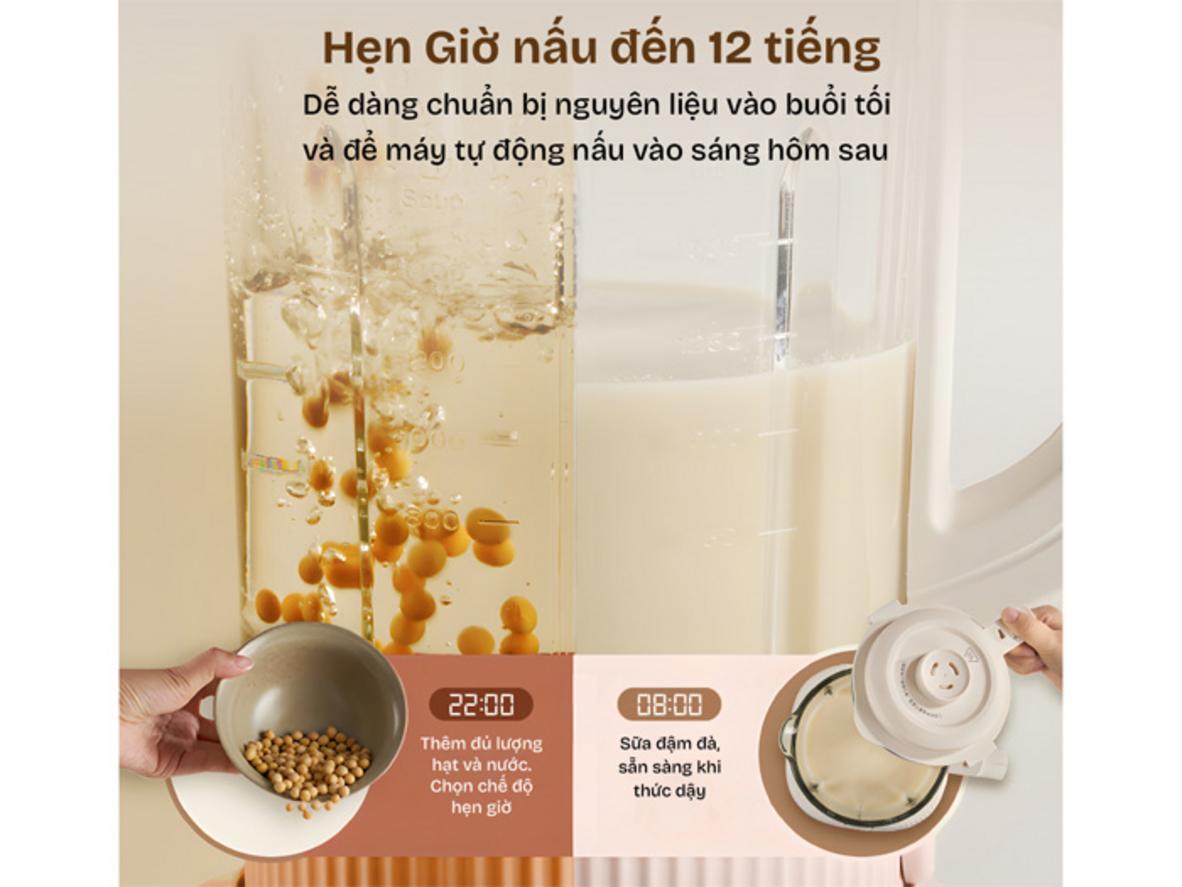 Bảng điều khiển tiếng Việt và tính năng tự vệ sinh tiện lợi