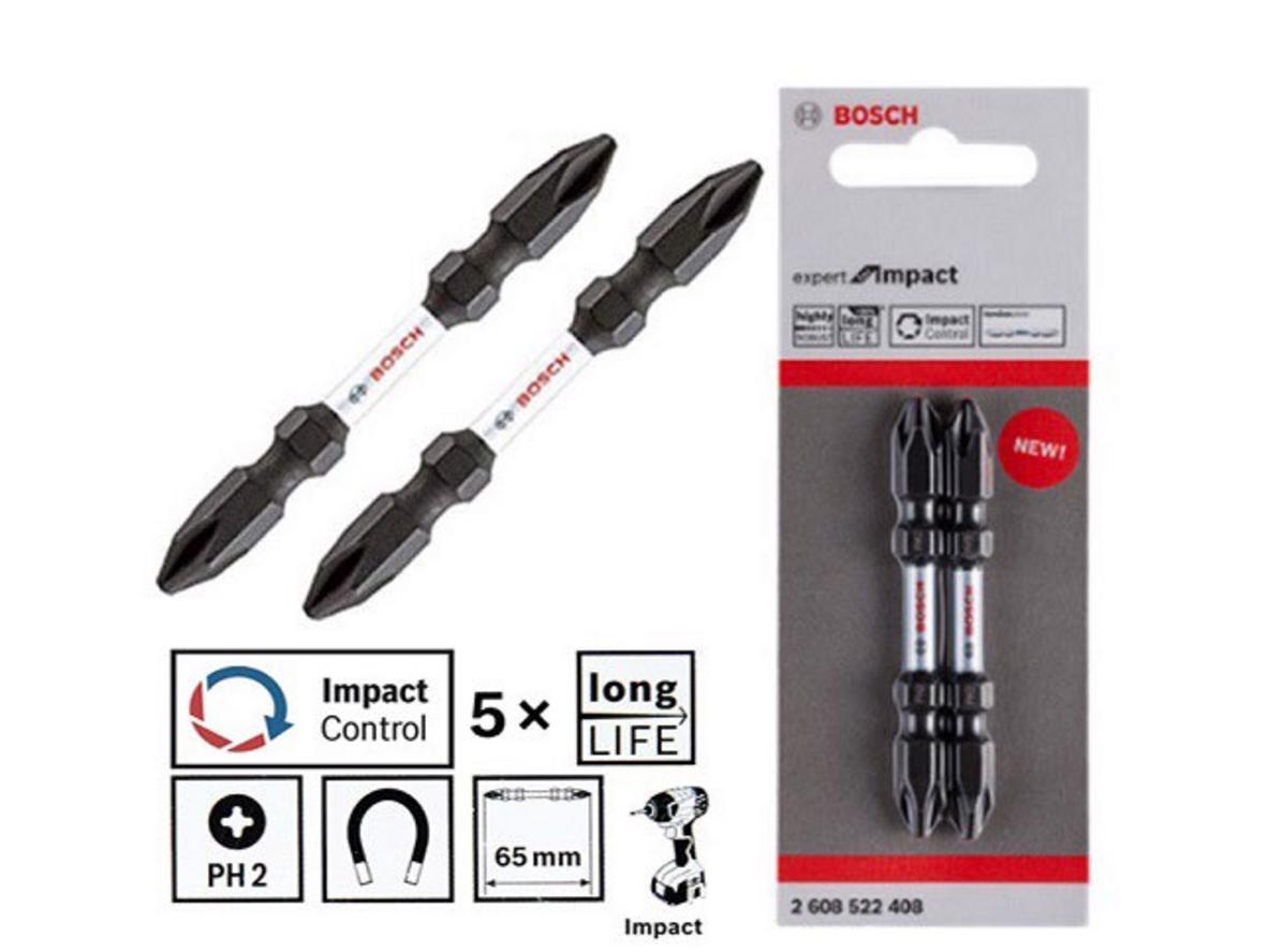 Vùng xoắn (Torsion Zone) trên mũi vít Bosch 2608522408