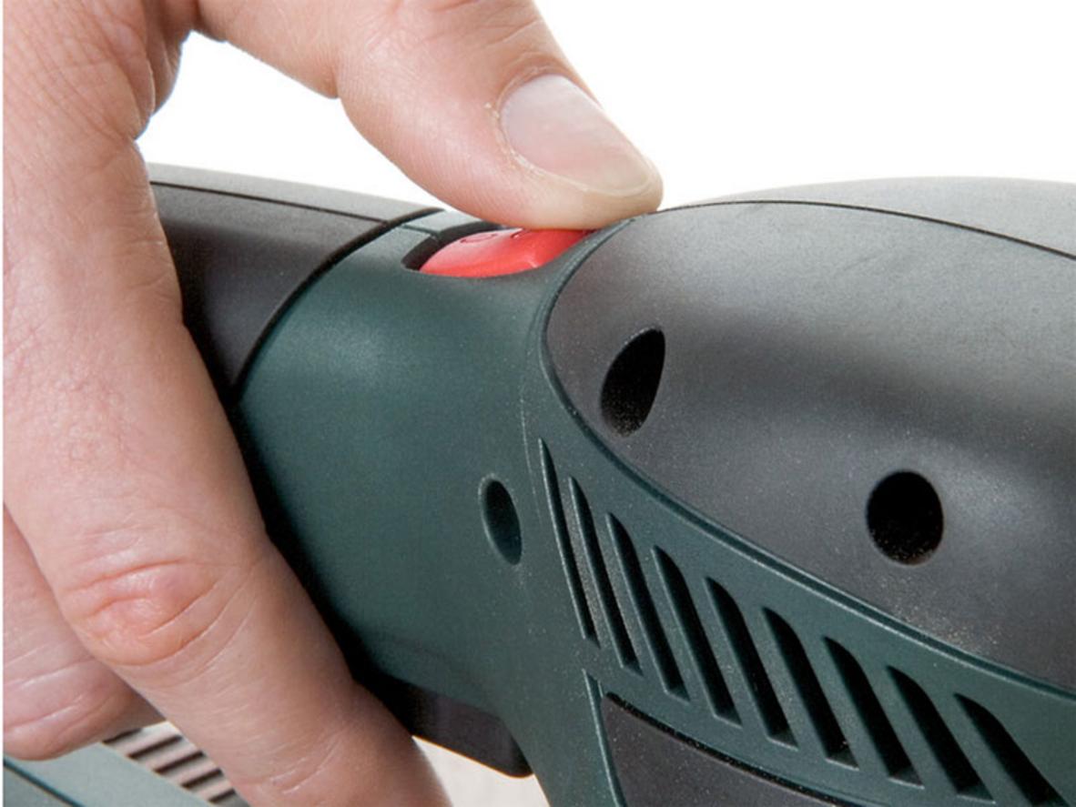 TurboTec & TurboBoost trên Metabo SXE 425 — tăng tốc khi cần để xử lý bề mặt khó khăn và tiết kiệm thời gian trong xưởng hàng loạt dự án.