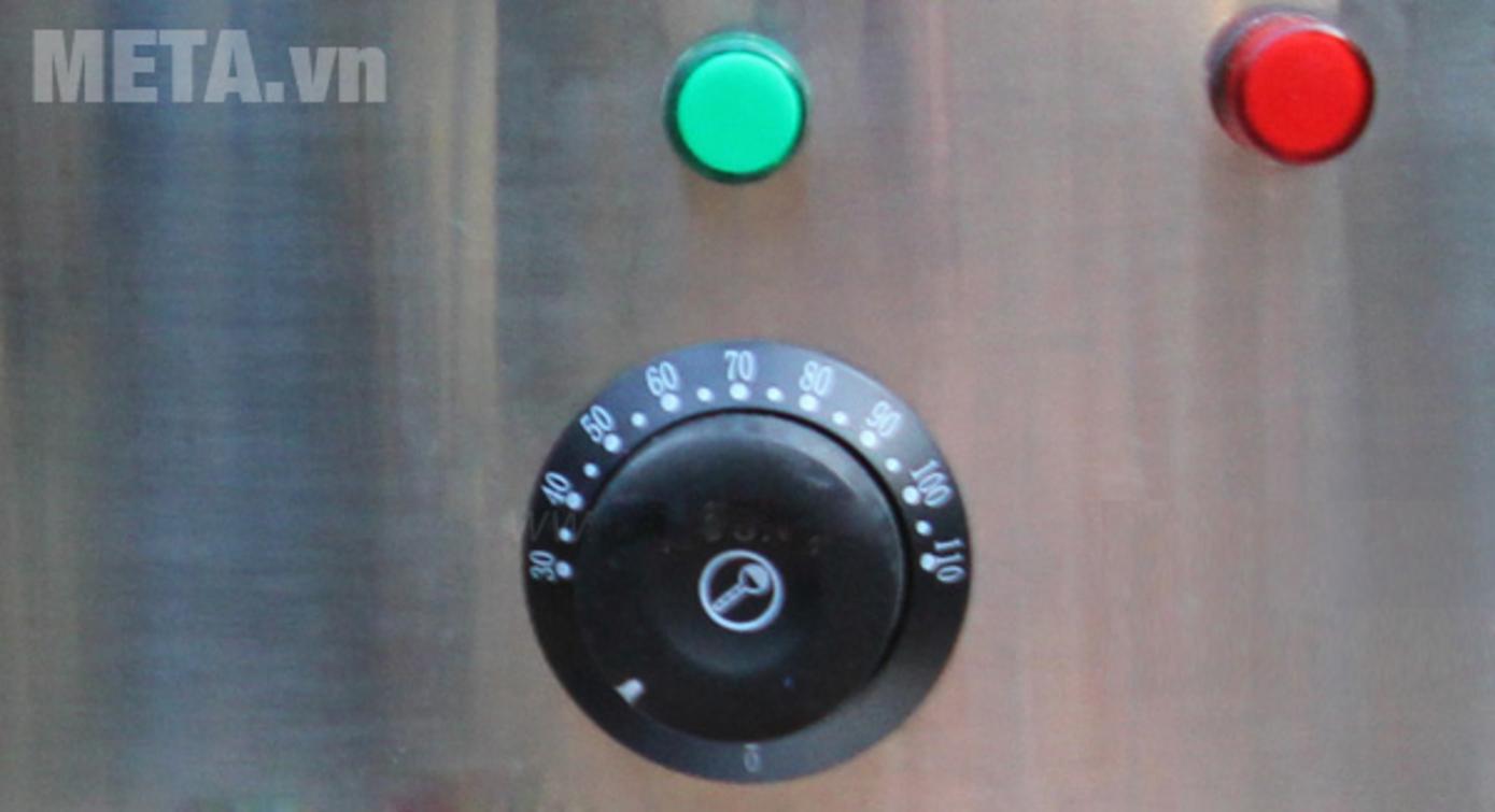 Thiết kế inox giúp giữ nhiệt tốt và vận hành an toàn.